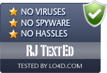 RJ TextEd on LO4D.com